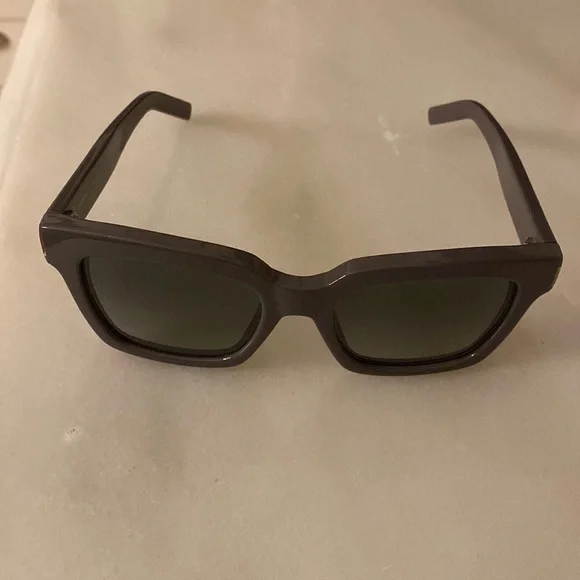 Saint Laurent | Accessories | Gray Saint Laurent Bold Frames  display picture 3